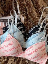 Alphabets Seamless Butter Soft Bra