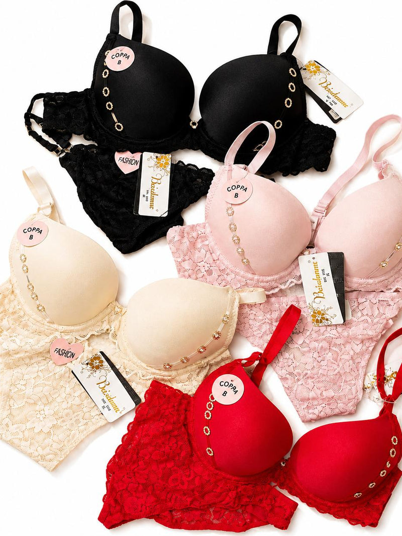 Charm Lace Bra & Panty Set