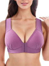 Front Open Hooks Full Coverage Bra