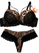 Wild Elegance Lace Bra & Panty Set