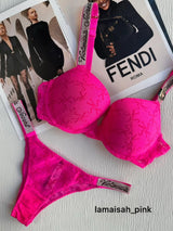 VS Bra Set Candy Pink