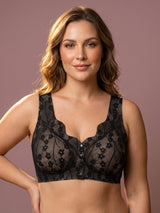 Front Open Creamy Soft Seamless Bra