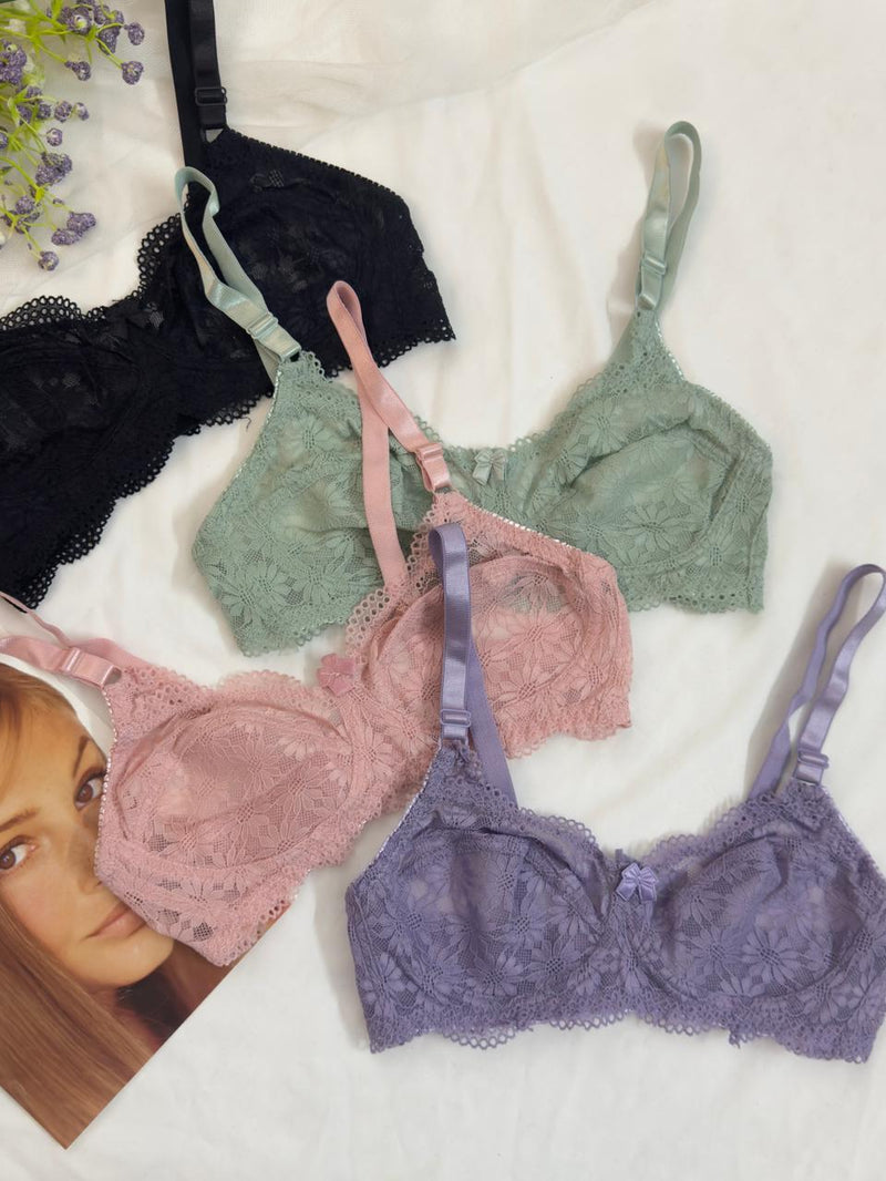 Net Non Wired Daily Wear Bra