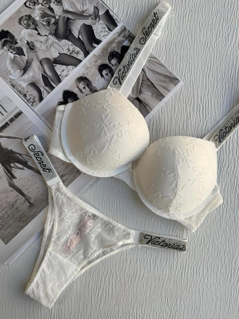 VS Bra Set White