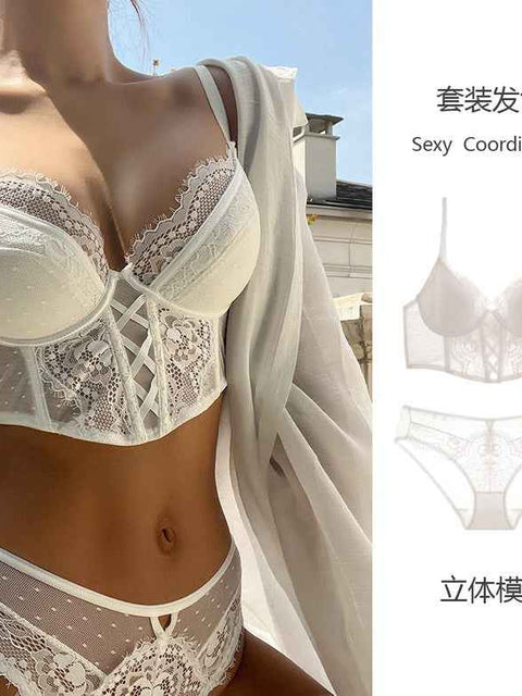 Lacy Corset Set with Panty