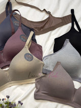 Seamless T-Shirt Stylish Bra Daily Wear