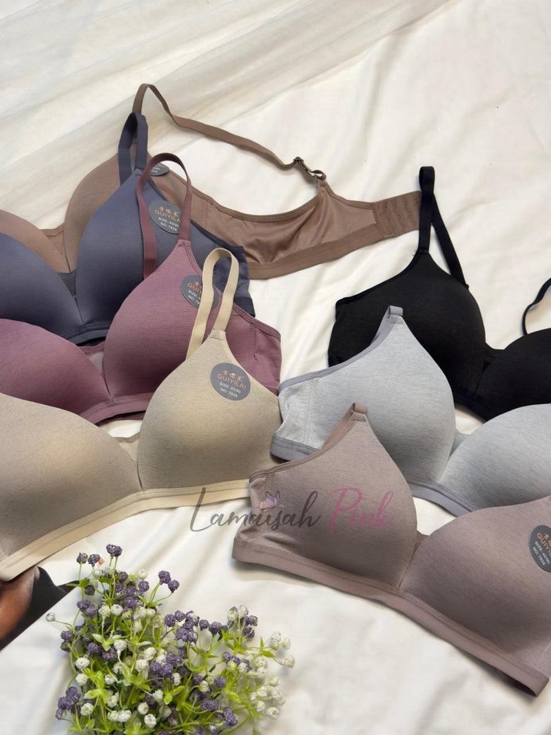 Seamless T-Shirt Stylish Bra Daily Wear