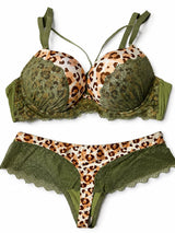 Wild Elegance Lace Bra & Panty Set
