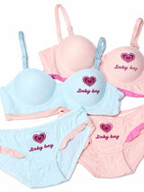 Cotton Bra & Panty Set