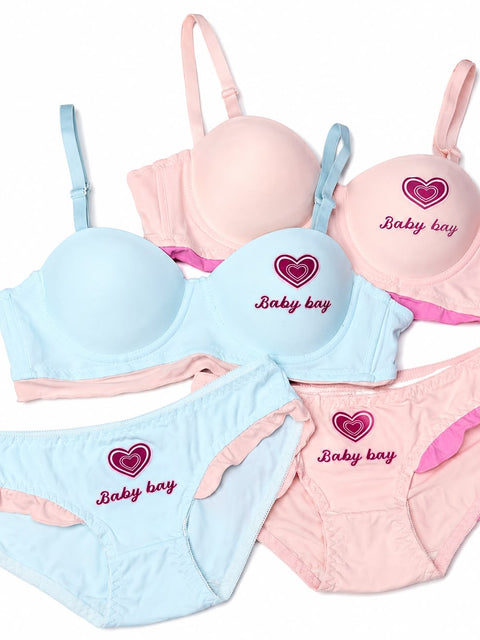 Cotton Bra & Panty Set