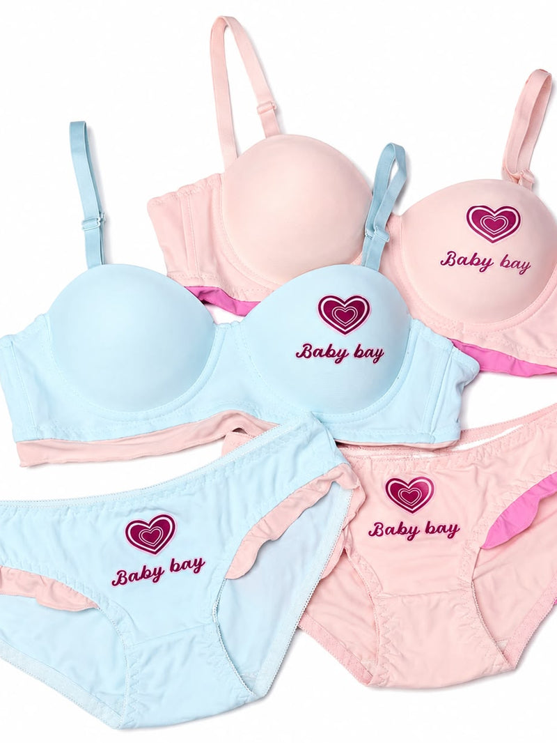 Cotton Bra & Panty Set
